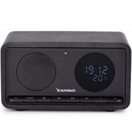 Sunstech Radio portátil RPBT460 negra